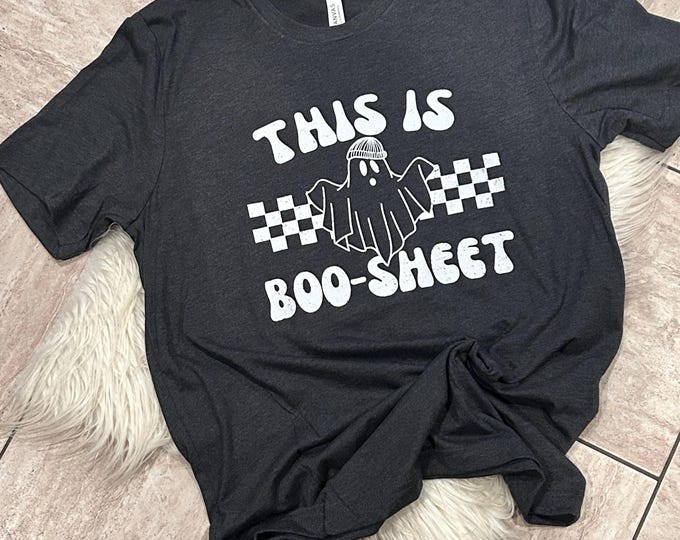 Boo-Sheet Halloween Shirt: Ghost Graphic Tee