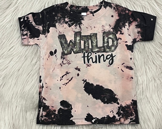 Wild Thing Kids Shirt: Graphic Tee
