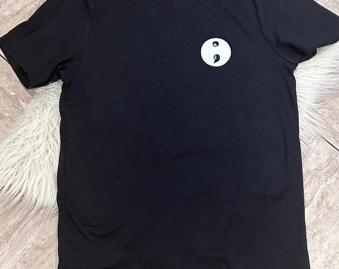 Semicolon Mental Health Awareness Shirt, You Are Loved