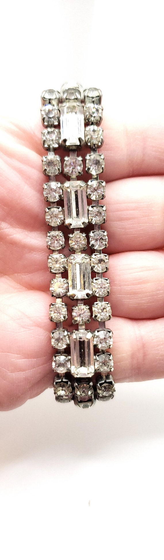 Weiss Rhinestone Bracelet - image 2