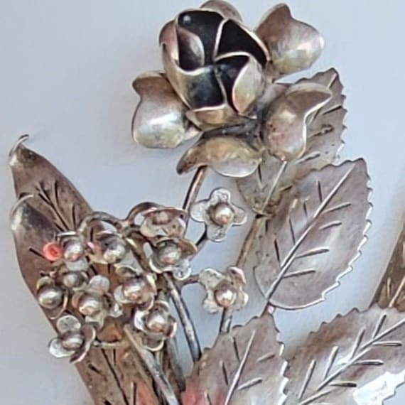 Hobe Sterling Brooch