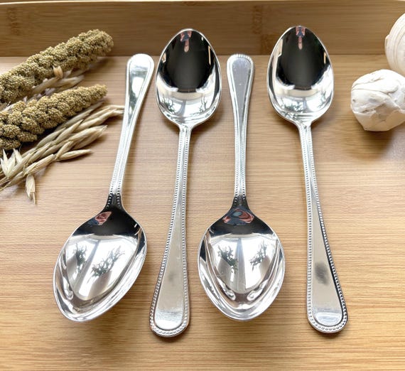 Antique Silver Elkington Plate Spoon Elkington Silver Plate Bead