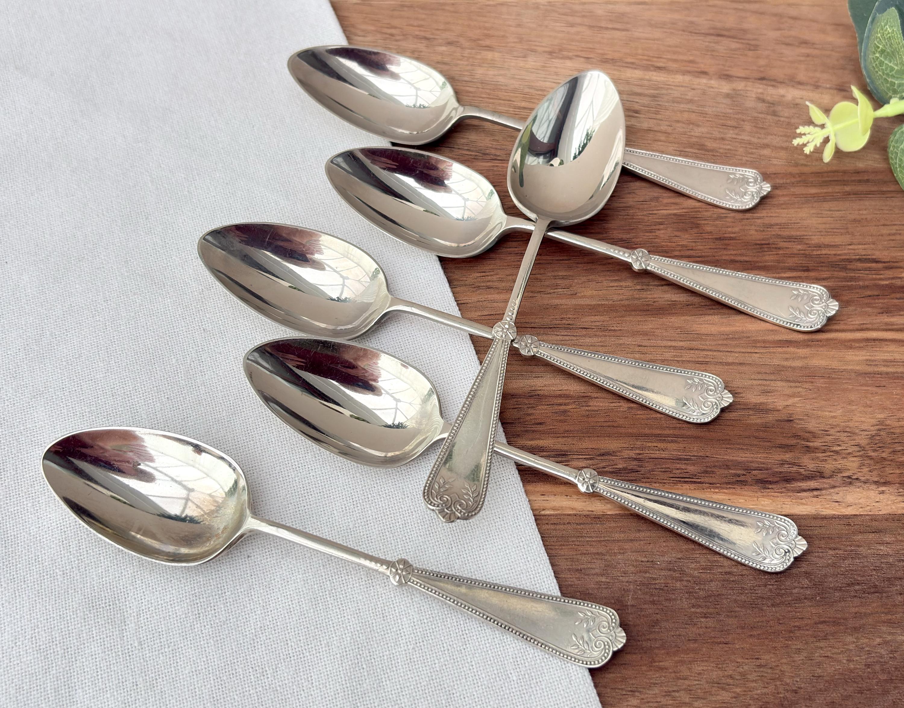 Antique nickel silver spoon - Etsy 日本