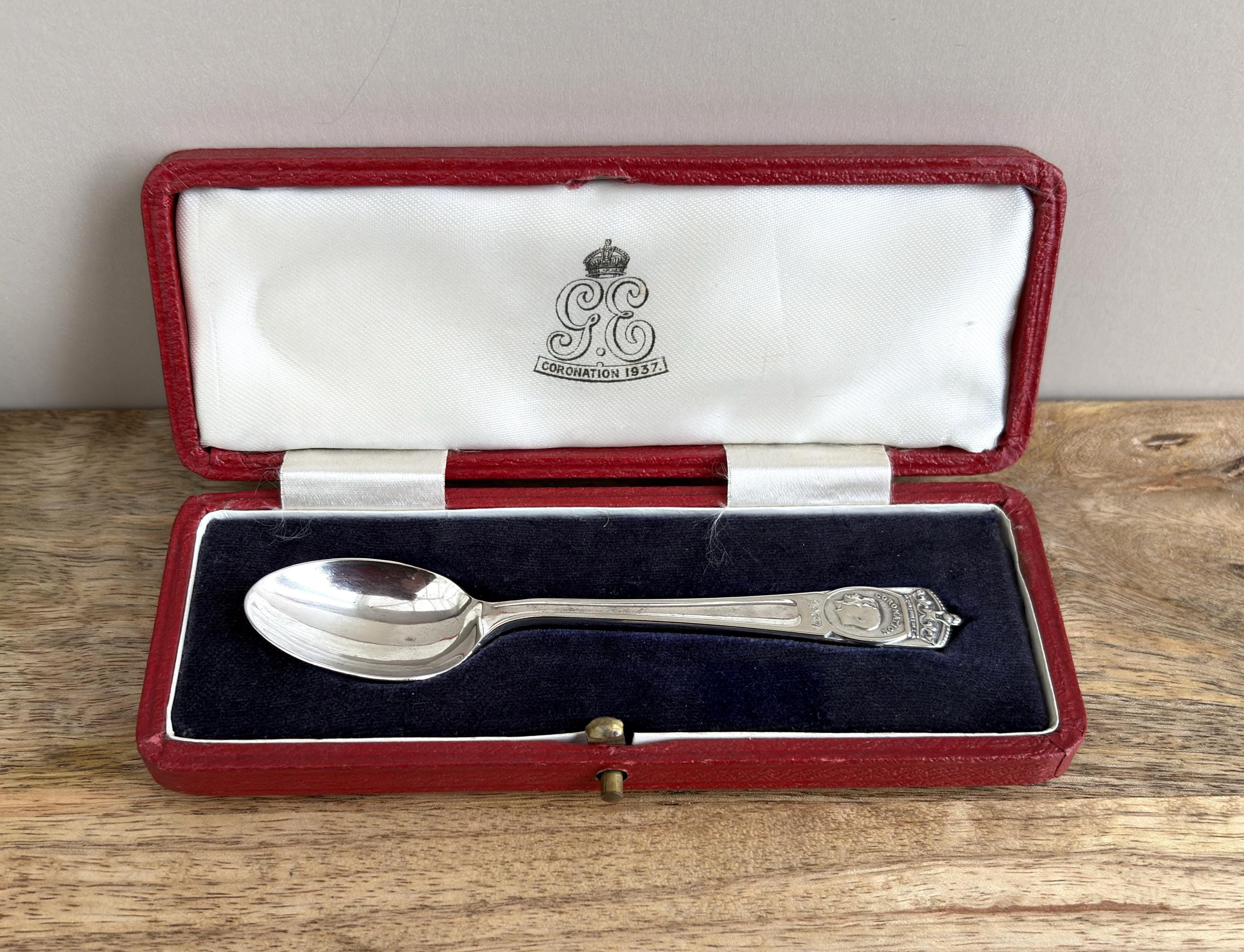 1937 Coronation Spoon - Etsy 1937 Coronation Spoon - Etsy
