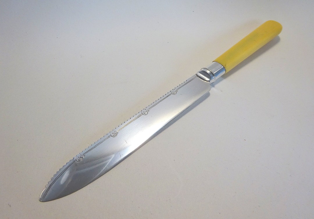 Decorative Vintage Cake Knife Wedding Cake Knife Silver Etsy