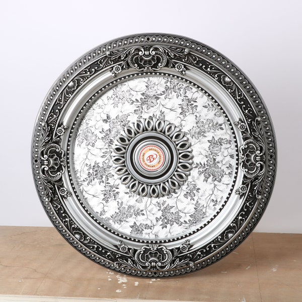 24" Round Ceiling Medallion sliver