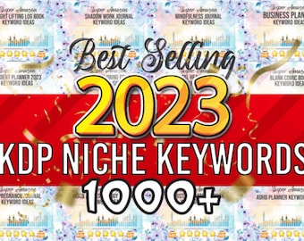 1000+ palabras clave de KDP NICHE para 2023
