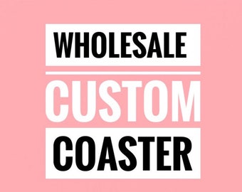 Wholesale Coaster, Custom coaster, Punch Needle Coaster, Bulk Order, Wholesale Order for