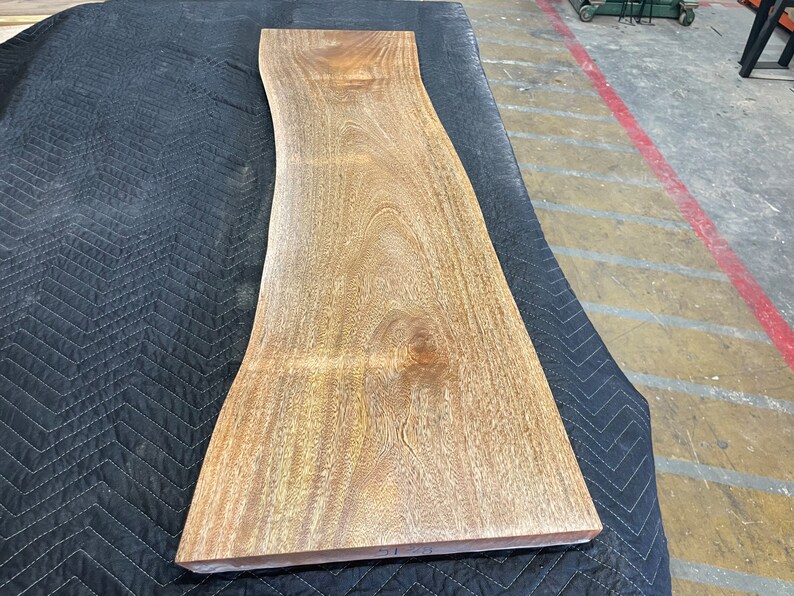 Mango Slab DIY Project Kiln Dried Exotic Hardwoods Shelf Etsy