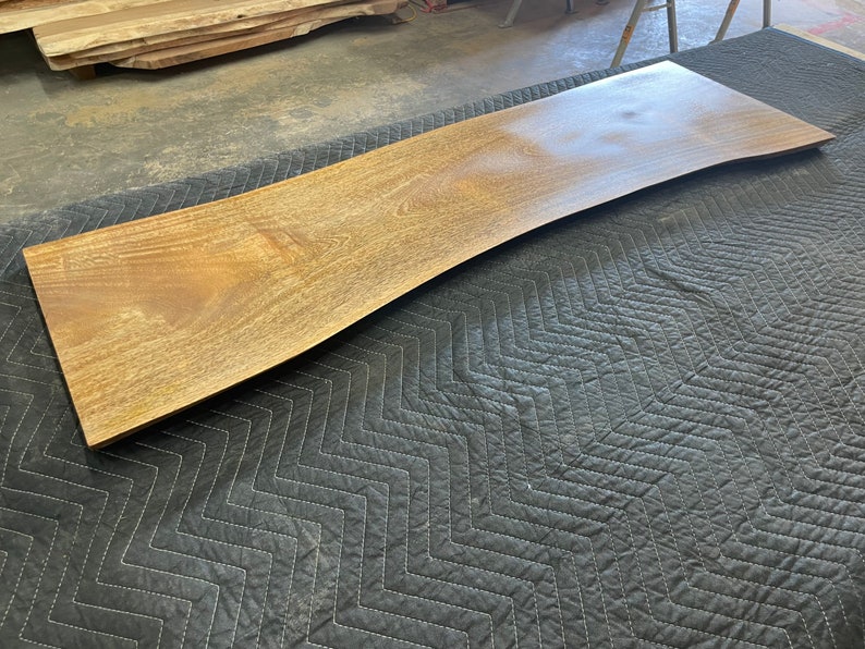 Mango Slab DIY Project Kiln Dried Exotic Hardwoods Shelf Etsy