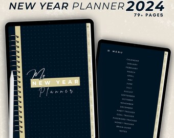 2026 Minimalist Digital Planner, New Year Planner 2026, GoodNotes Planner, Daily Planner, Weekly Planner, Monthly Planner, iPad Planner,