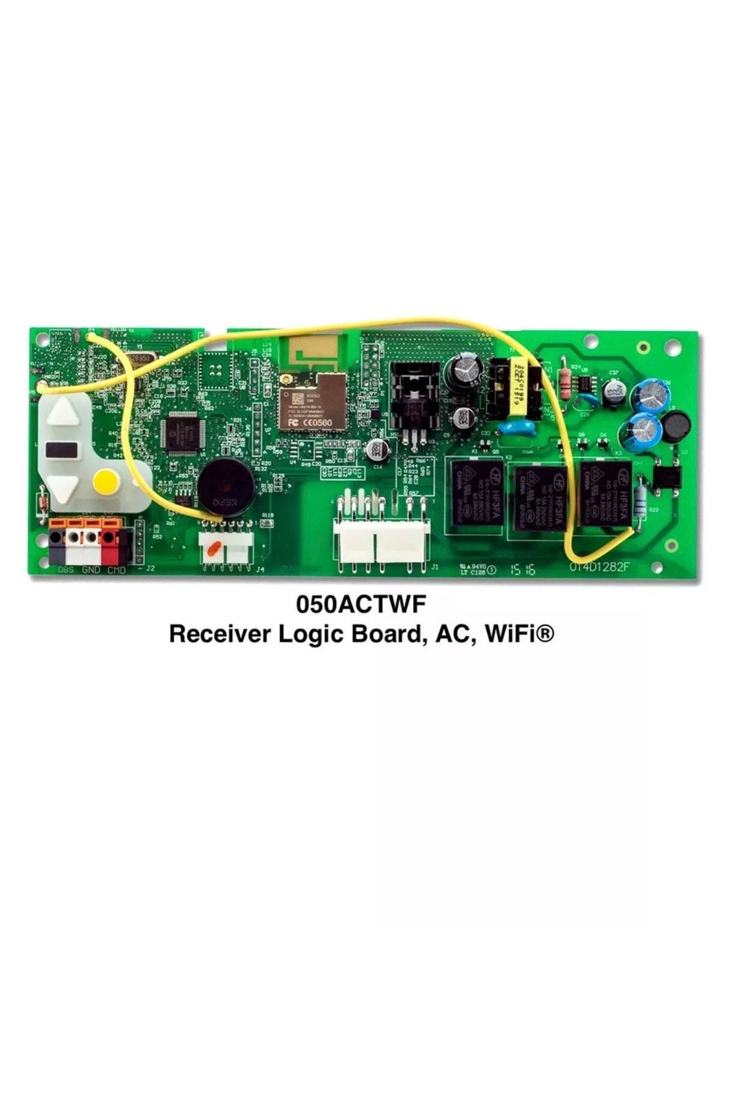 Liftmaster, Chamberlain 050ACTWF 315mhz Security 2.0 Logic Board Yellow