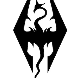 Skyrim iron on t-shirt gaming top , various colours and sizes