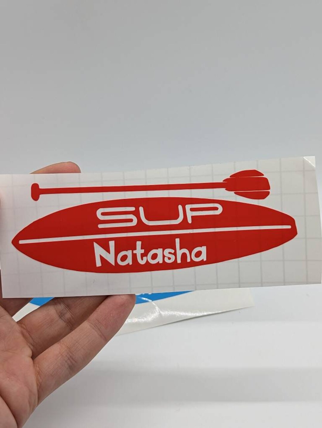 Any Name SUP Sticker Various Sizes and Colours Car Permanent Vinyl ...