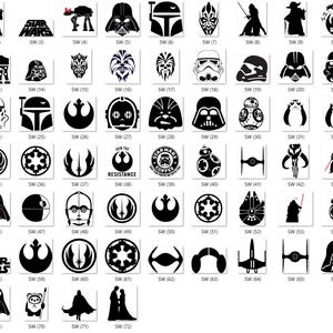 Naklejka winylowa Star Wars - szyba samochodowa, laptop, rozkaz Jedi, Vader, Gwiazda Śmierci