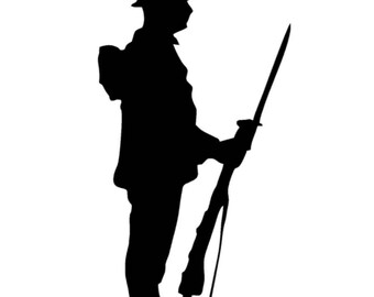 Lest We Forget Remembrance Day Window Sticker Decal Poppy vinyl stickers soldier