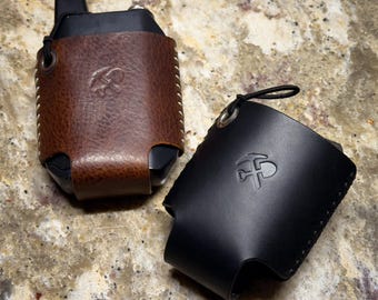 Handmade Leather Case - Shure GLXD1+ Pouch Holster Guitar Strap or Belt