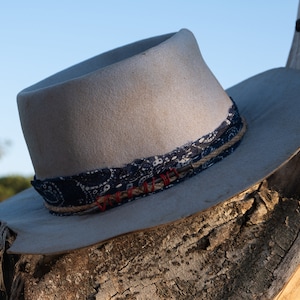 Hat El Rayo Custom Hats. V Gringo Blue