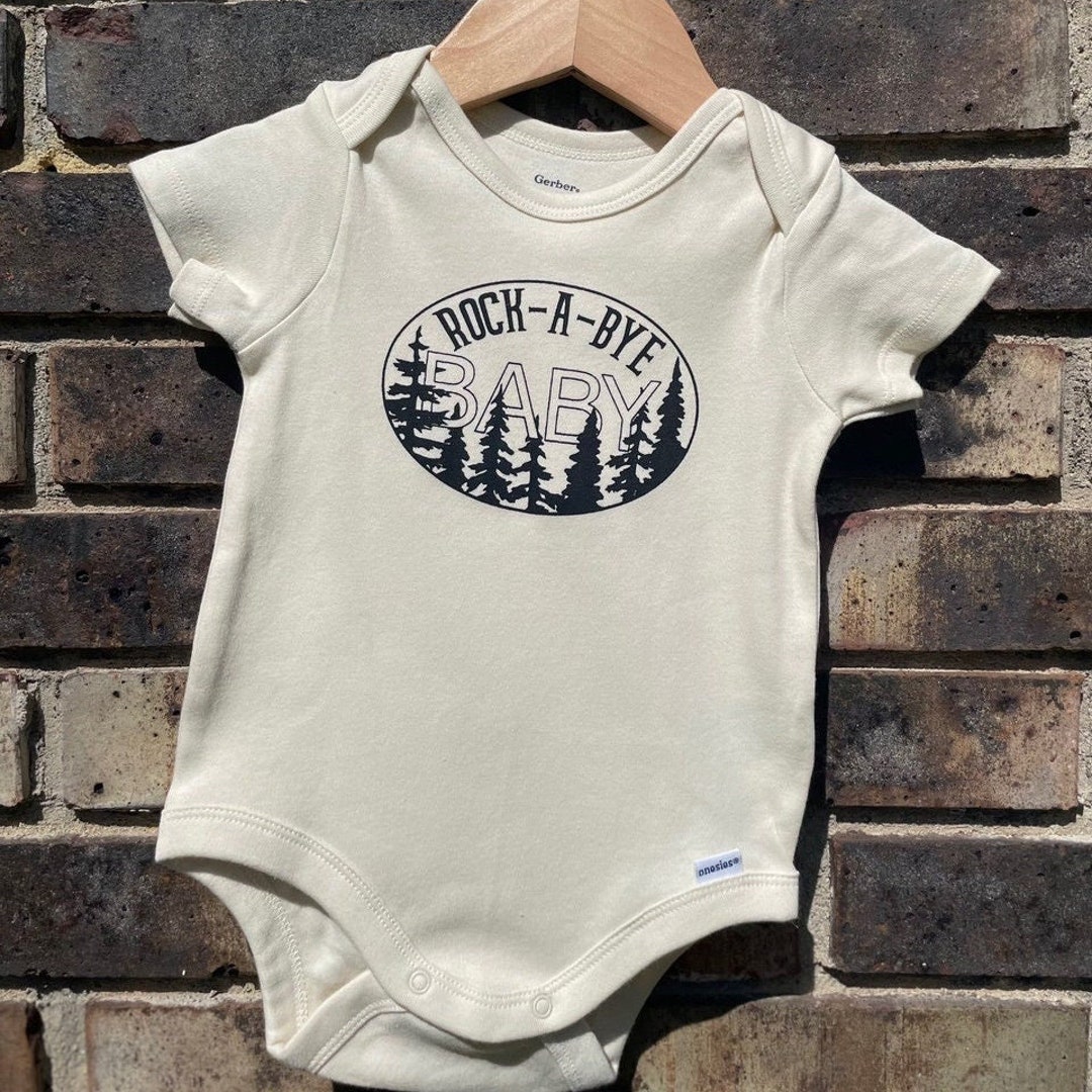 Rock A Bye Baby in the Tree Tops Onesie