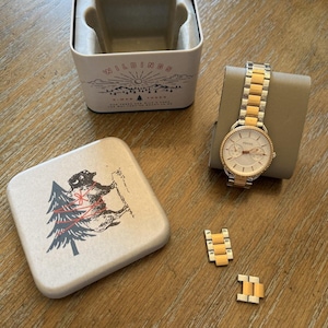Fossil Two Toned Womens Watch - Etsy display picture 3