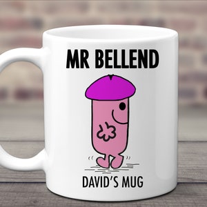 Mr Bellend Personalised Mug Funny Gifts Present Rude Secret Santa