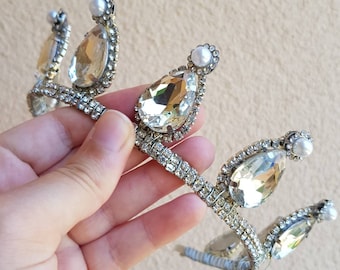 Hurrem Sultan Inspired Crystal Tiara, "Magnificent Century" Crown