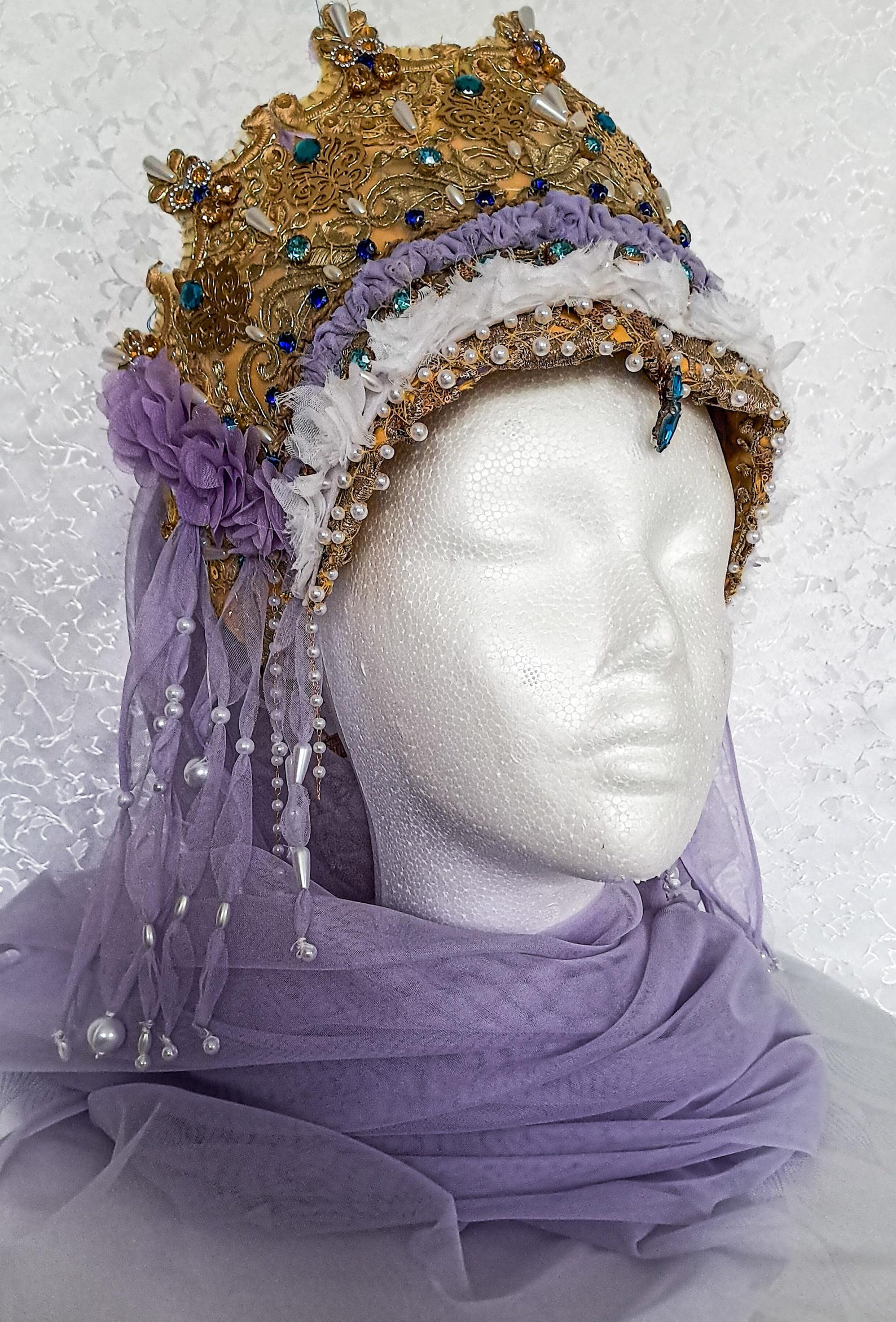 Elizabeta Kokoshnik Crown Inspired by Dracula Movie, Elizabeta