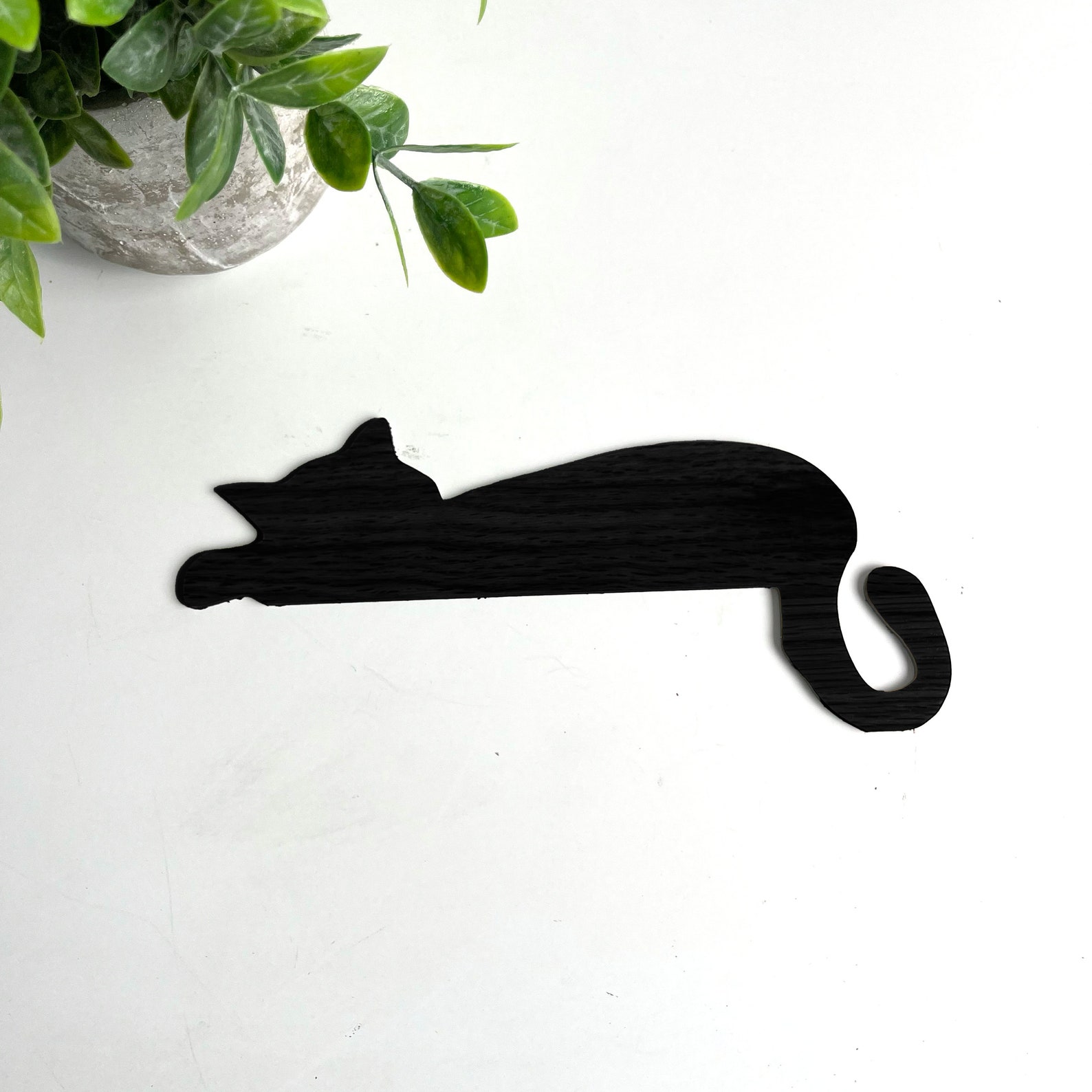 Sleepy Cat Door Topper Cat Door Frame Corner Decor Cat Etsy