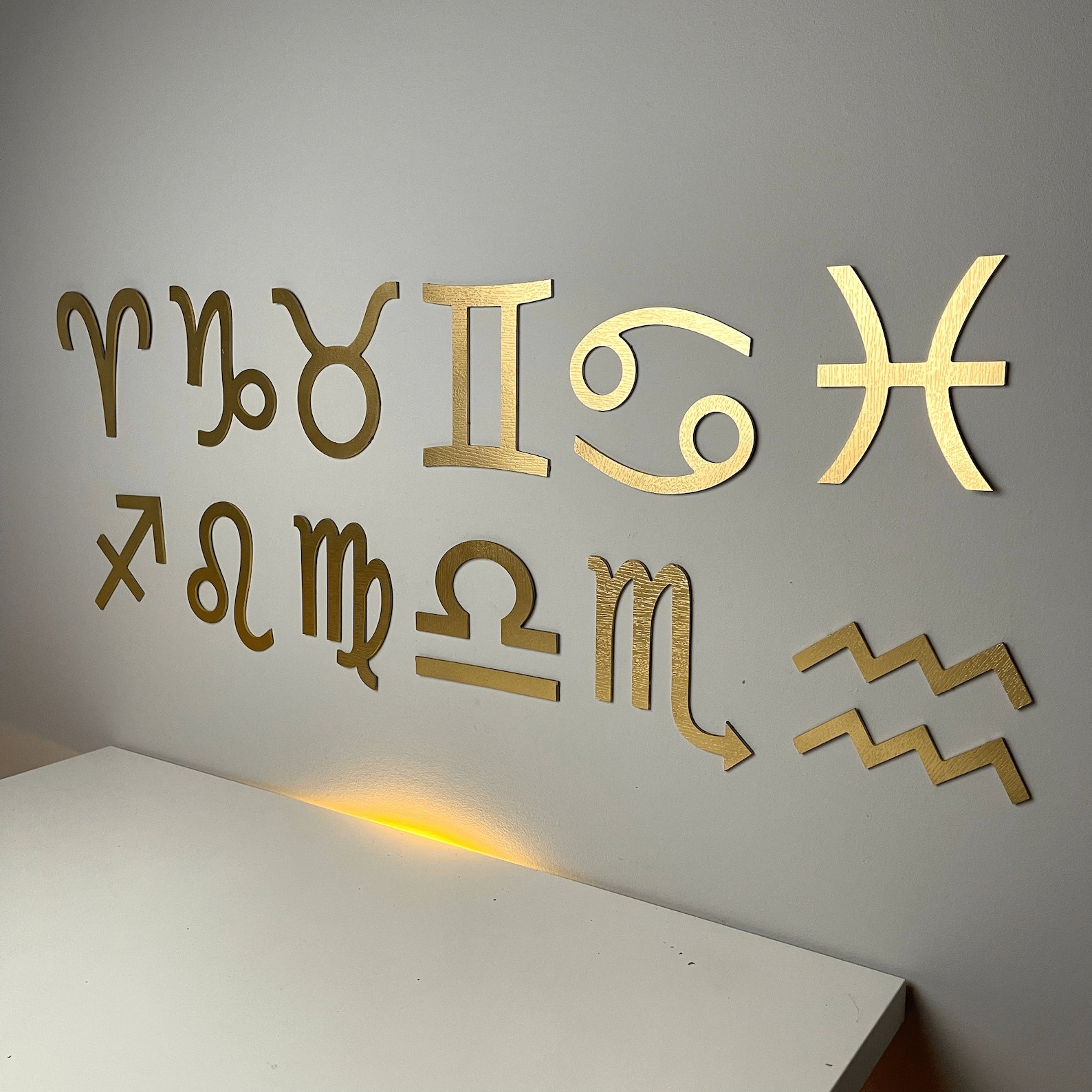 Horoscope Wall Decor Horoscope Decoration Astrology Room Etsy