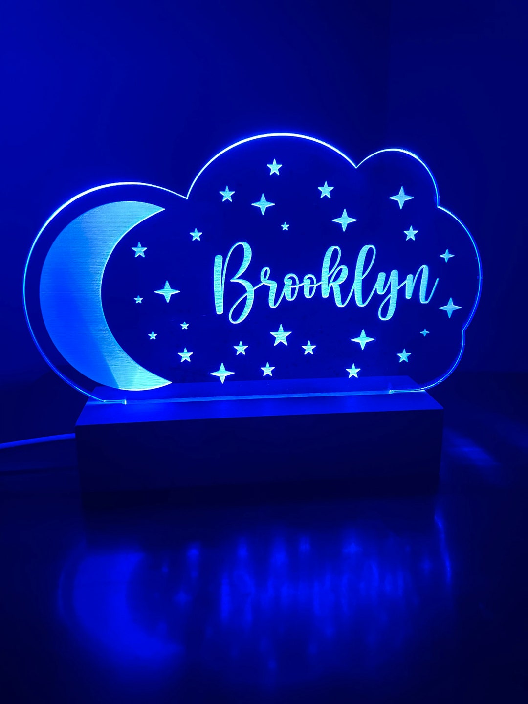 Personalized Night Light, Nursery Night Light, Kids Night Light, Baby