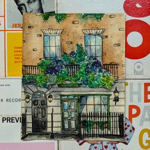 8x10 Sherlock Holmes Watercolor Prints