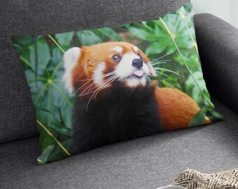 red panda body pillow