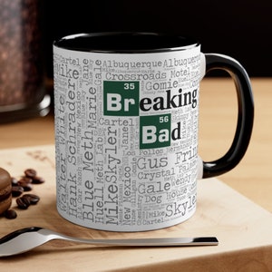 BREAKING BAD Gift Coffee Mug for Breaking Bad Fan Mug for Boyfriend Gift for Breaking Bad Merch Mug for Him Mug Walter White Mug for Her