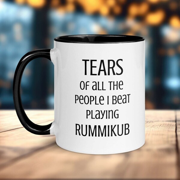 RUMMIKUB Gift Rummikub Lover Rummikub Mug Rummikub Birthday Gift Mug Rummikub board game personalized gift gamer game night funny party game