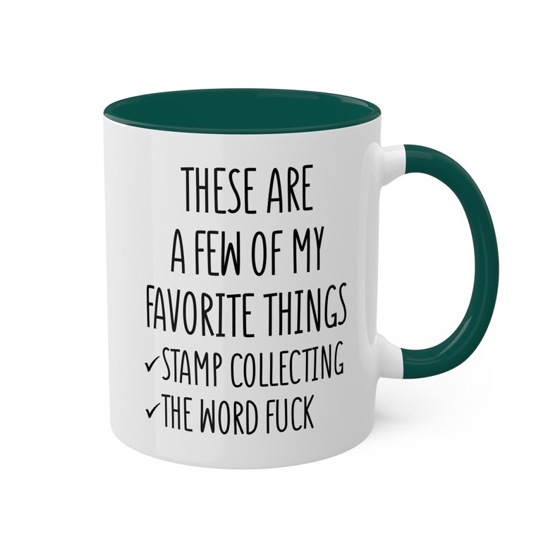 Stamp Collector Gift Funny Mug Stamp Collector Coffee Mug Stamp