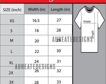 men's size chart conversion