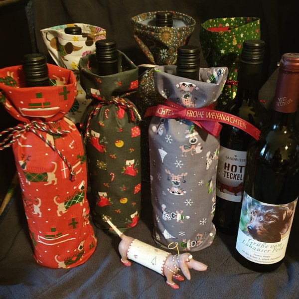 Flaschen-Geschenktasche