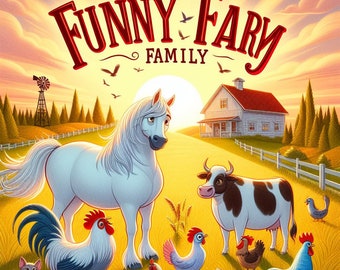 Livre électronique pour enfants The Funny Farm Family pour les 9-11 ans