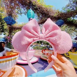 Pink Sequin Mouse Ears / Pink Disney Ears