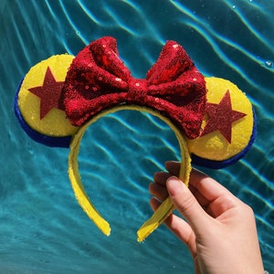 Pixar Ball Inspired Mouse Ears / Pixar Ears / Handmade Pixar Ball Ears