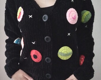 Galaxy Cardigan - Etsy