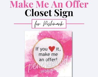 Cleaning out my closet! PLEASE make offers Closet Cleanout Party Invitation Template: Editable Canva  main image 3