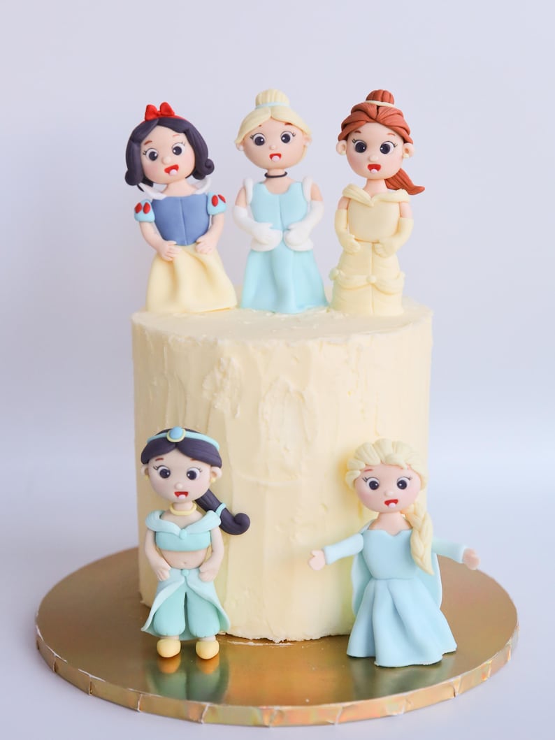 Princess Edible Cake Topper for Girl Birthday - Etsy