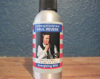 Paul Revere energy mist / 1776 gift / Patriotic gift / Paul Revere ride