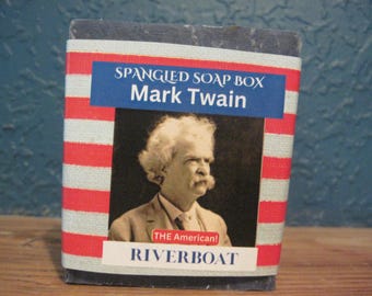 Mark Twain Soap / Mark Twain "THE American" / Mark Twain gift