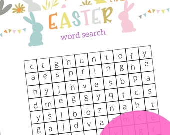 Easter classroom activities l Easter Word Search l Printable Easter Games  l Easter Activities l Easter Party Games l Easter Games