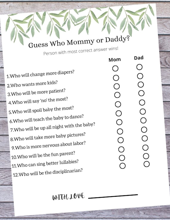 Creative baby shower games 2025