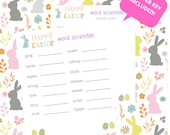 Easter Printable Games | Easter Trivia | Easter Party Games Printable | Easter Activities | Easter Fun Games | Easter activities