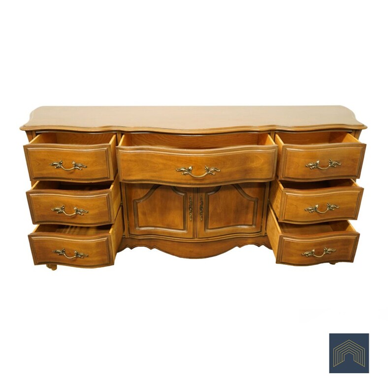 CUSTOMIZABLE Bassett Furniture 715533 French Provincial 71 Double