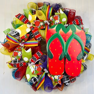 Wreaths for Front Door, Summer Wreaths, Wreaths for Front Door, Summer Wreaths for Front Door, Summer Wreath For Front Door, colorful wreath